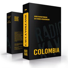 Кава Radiokava Colombia Cauca Volcanic в зернах - 250 г (фільтр)