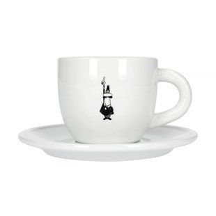Чашка з блюдцей для капучіно Bialetti 240 мл