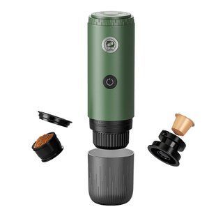 Кавоварка портативна iCafilas Portable Espresso Maker ME2604 Зелена