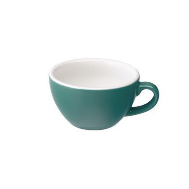 Чашка с блюдцем для капучино Loveramics Egg 200 мл Teal