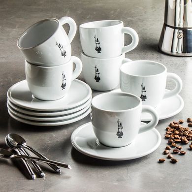 Чашка з блюдцей для капучіно Bialetti 240 мл