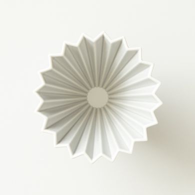 Пуровер воронка фарфоровая ORIGAMI dripper M Matt Grey