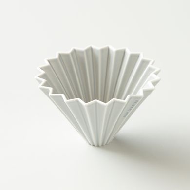 Пуровер воронка фарфоровая ORIGAMI dripper M Matt Grey