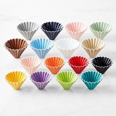 Пуровер воронка фарфоровая ORIGAMI dripper M Matt Grey