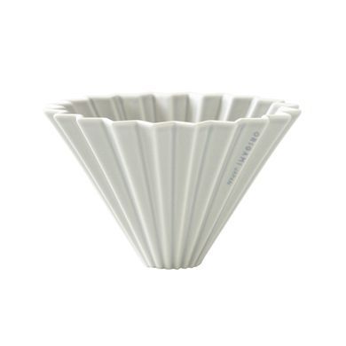 Пуровер воронка фарфоровая ORIGAMI dripper M Matt Grey