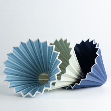 Пуровер воронка фарфоровая ORIGAMI dripper M Matt Grey
