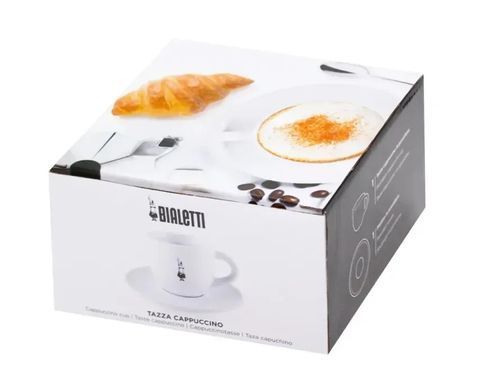 Чашка з блюдцей для капучіно Bialetti 240 мл