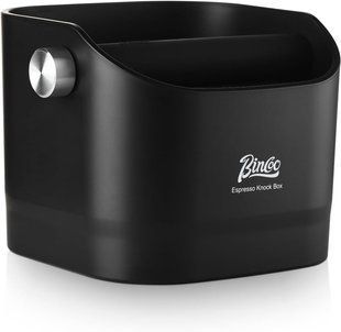 Нок бокс настільний Bincoo Knock Box для кави 1600 мл Чорний