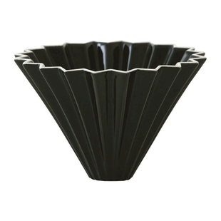 Пуровер воронка фарфоровая ORIGAMI dripper M Matt Black