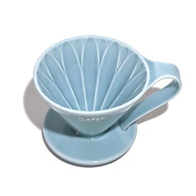 Пуровер CAFEC Arita Ware Flower Dripper Cup1 Blue
