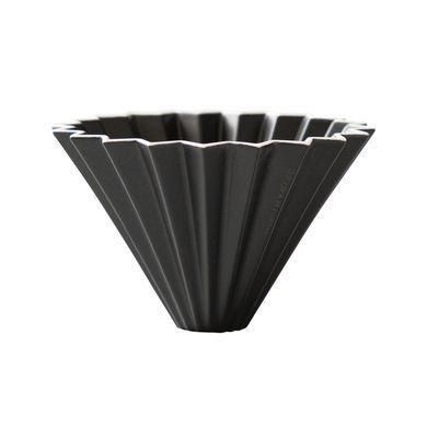 Пуровер воронка фарфоровая ORIGAMI dripper M Matt Black