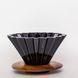 Пуровер воронка фарфоровая ORIGAMI dripper M Matt Black