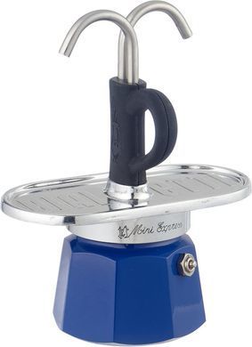 Гейзерна кавоварка Bialetti Mini Express Kandinsky 90 мл. + 2 чашки