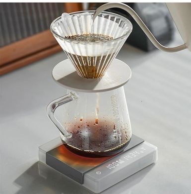 Весы для кофе MHW-3BOMBER Cube Coffee Scale 2.0 белые