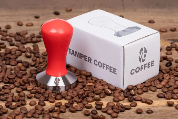 Темпер VD Coffee Classic Червоний 54