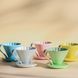 Пуровер CAFEC Arita Ware Flower Dripper Cup1 Green