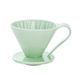 Пуровер CAFEC Arita Ware Flower Dripper Cup1 Green