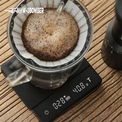 Весы для кофе MHW-3BOMBER Cube Coffee Scale 2.0 черные