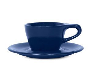 Чашка с блюдцем notNeutral Lino Indigo 150 мл