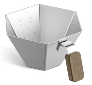 Вершник пітчер MHW-3Bomber Prism Measuring Cup 100 мл Silver
