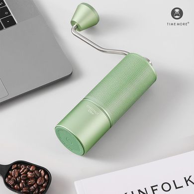 Кофемолка Timemore Chestnut C3 ESP Green со стальными жерновами