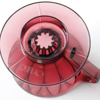 Пуровер CAFEC Tritan Flower Dripper Cup1 Wine Red