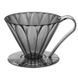 Пуровер CAFEC пластиковий Flower Dripper Cup4 Black