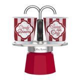 Гейзерна кавоварка Bialetti Candyland Set Mini Express на 2 чашки (90 мл)