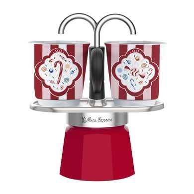 Гейзерна кавоварка Bialetti Candyland Set Mini Express на 2 чашки (90 мл)