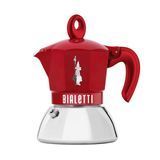 Гейзерная кофеварка Bialetti Moka Exclusive Induction Red на 4 чашки (150 мл)