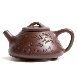 Чайник из исинской глины Цзы Ша Ши Пяо &ldquo;Каменный ковш&rdquo; 240 мл