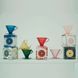Пуровер HARIO V60 02 Dripper Japan Collection Tsukimi Yellow пластиковый