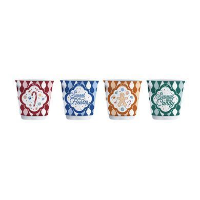 Набор чашек Bialetti Candyland 80 мл 4 штук