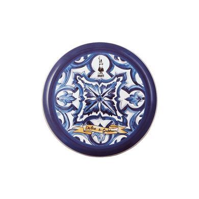 Подарунковий набір Bialetti х D&G Blu Mediterraneo на 3 чашки (130 мл) + кава