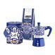 Подарунковий набір Bialetti х D&G Blu Mediterraneo на 3 чашки (130 мл) + кава