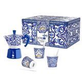 Подарочный набор Bialetti х D&G Blu Mediterraneo на 3 чашки (130 мл)
