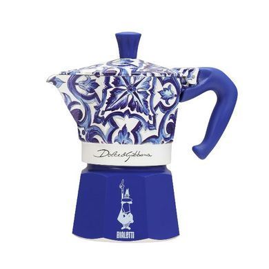 Подарочный набор Bialetti х D&G Blu Mediterraneo на 3 чашки (130 мл)