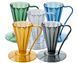 Пуровер CAFEC Tritan Flower Dripper DEEP 27 Brown