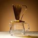 Пуровер CAFEC Tritan Flower Dripper DEEP 27 Brown