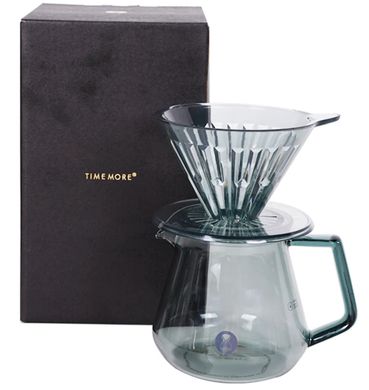 Набір Timemore Crystal Eye Brewer Set PCTG Dripper 02