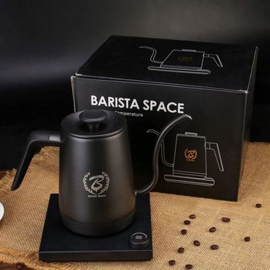 Электрочайник бытовой Barista Space, 1000 мл черный