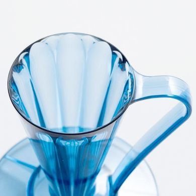 Пуровер CAFEC Tritan Flower Dripper DEEP 27 Clear Navy