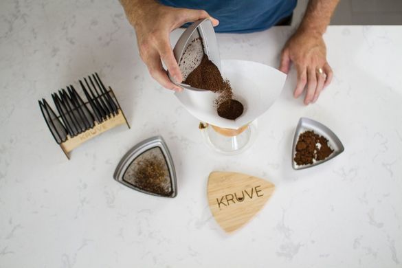 Kruve Sifter Grind Plus Silver Набір сит для кави