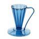 Пуровер CAFEC Tritan Flower Dripper DEEP 27 Clear Navy