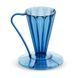 Пуровер CAFEC Tritan Flower Dripper DEEP 27 Clear Navy