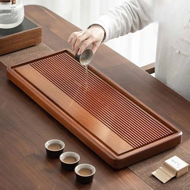 Китайская Деревянная Чабань Палисандр (Чайная Доска) 74,5х30х4 см