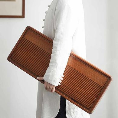 Китайская Деревянная Чабань Палисандр (Чайная Доска) 74,5х30х4 см