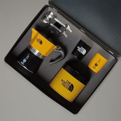 Подарочный походный набор Bialetti х The North Face на 3 чашки (130 мл)