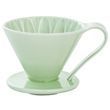 Пуровер CAFEC керамический Flower Dripper Cup4 Green