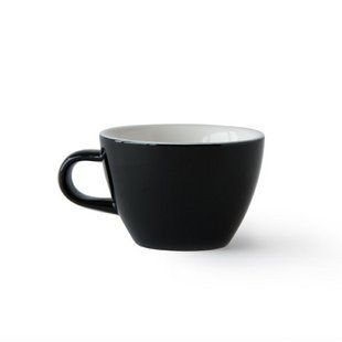Чашка ACME для кави 150мл Flat White - чорна